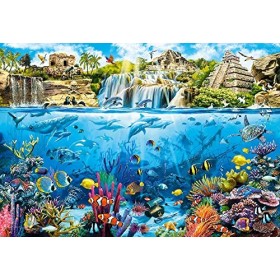 CASTORLAND Castorland C-152049-2 Puzzle de 1500 pièces, île de pirate, océan et vie de corail, pour adulte