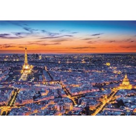 Clementoni- Puzzle Paris View 1500pzs Does Not Apply, 31815, Multicolore, One Size