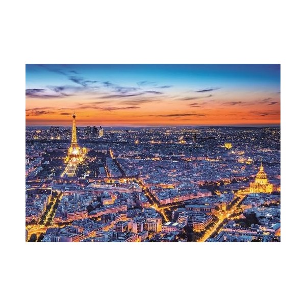 Clementoni- Puzzle Paris View 1500pzs Does Not Apply, 31815, Multicolore, One Size