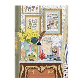 Galison 9780735374980 Curiosities Square Jigsaw Puzzle, Multicoloured, 1000 Pieces