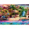 Buffalo Games - Vacances de lîle tropicale - Puzzle de 500 pièces