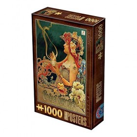 D-Toys Puzzle 1000 Vintage Posters pcs, 67555VP21
