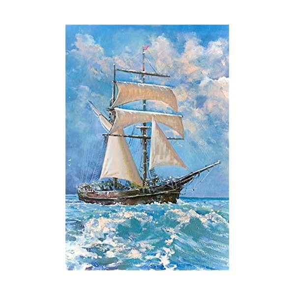Puzzle 500 pièces - Sailboat in The Ocean