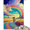 Puzzles pour Adultes Adolescents Esprit Arc-en-Ciel 1000 pièces Puzzles Adolescents Puzzles en cartonPuzzle éducatifFamilleTa