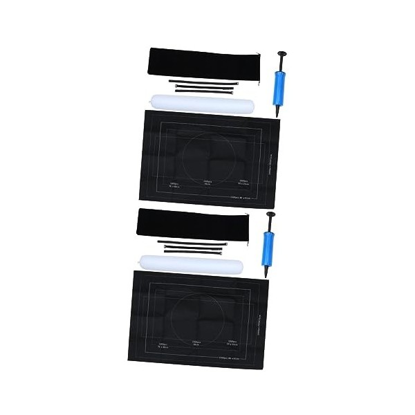 ERINGOGO Tube Gonflable Sangles De Fixation Rouleau De Puzzle Coussin Antidérapant Pièces De Puzzle Puzzles Couverture Puzzle