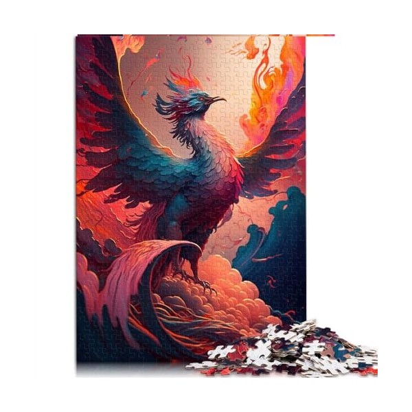 Puzzles pour Adultes Vipères des Montagnes Bleues Rouges Puzzle de 1000 pièces pour Enfants à partir de 12 Ans Puzzles en Car