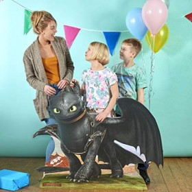 Star Cutouts-STSC736 Figurine Géante Carton Krokmou Dragon 2, STSC736, Taille Unique