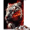 Puzzle pour Adultes et Enfants Loup Puzzle 1000 pièces pour Adultes et Enfants de 12 Ans et Plus Puzzles en Carton Jeux de Pu