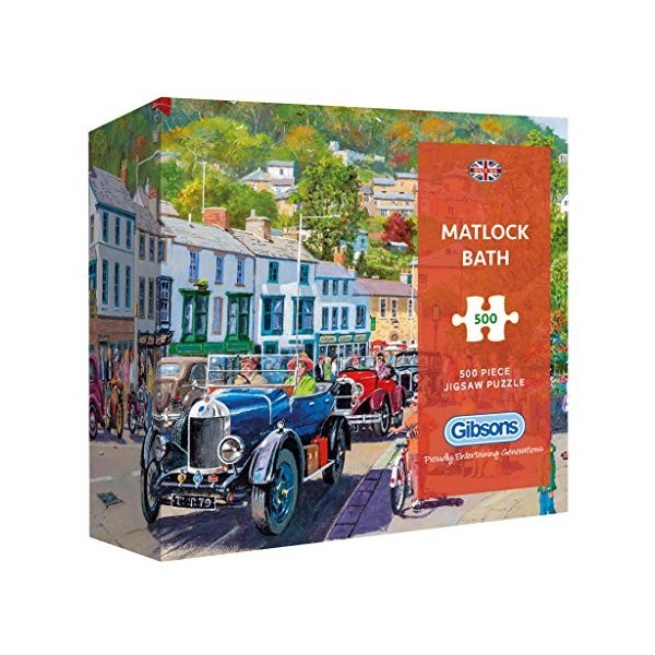 Gibsons Matlock Bath Puzzle 500 pièces Coffret Cadeau