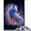 Puzzles pour Adultes Beau Paon Puzzle 1000 pièces Convient aux Enfants de 12 Ans et Plus Puzzles en Carton Décoration Murale 