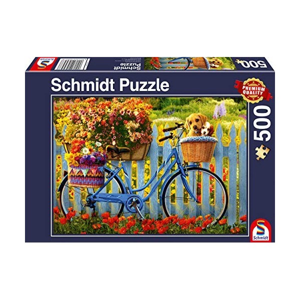 Schmidt Spiele- Excursion avec de Bons Amis, Puzzle de 500 pièces, 58957, Coloré