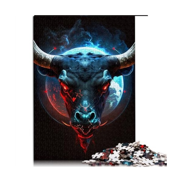 Puzzles Phantom Wolf Puzzles 1000 pièces pour Adultes et Enfants Puzzles en cartonCadeau danniversaire, Cadeaux pour Adultes