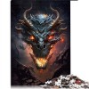 Puzzles Phantom Wolf Puzzles 1000 pièces pour Adultes et Enfants Puzzles en cartonCadeau danniversaire, Cadeaux pour Adultes