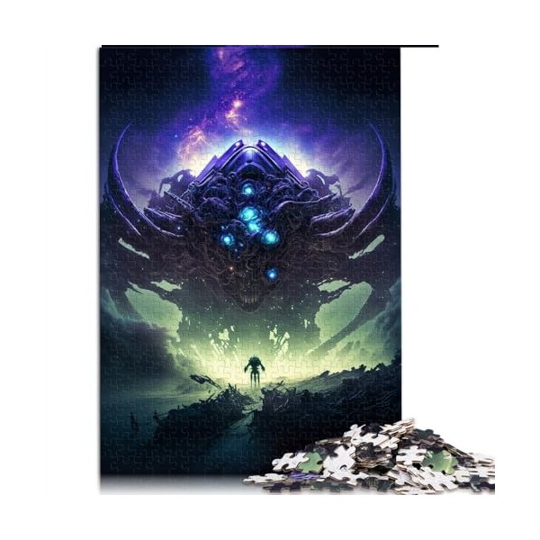 Puzzle pour Adultes Monstre étoile Puzzle Adulte 1000 pour Adolescents et Adultes Puzzles en Carton Jouets éducatifs Taille :