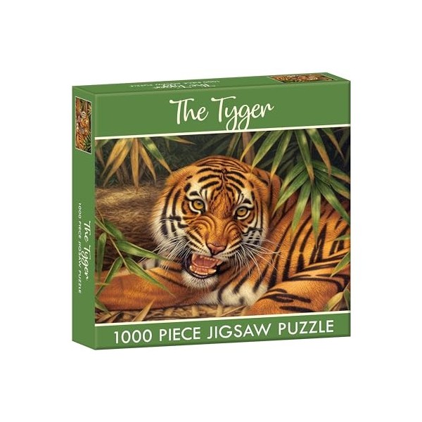 The Gifted Stationery Puzzle pour enfants et adultes 1000 pièces, 680 x 490 mm – The Tyger