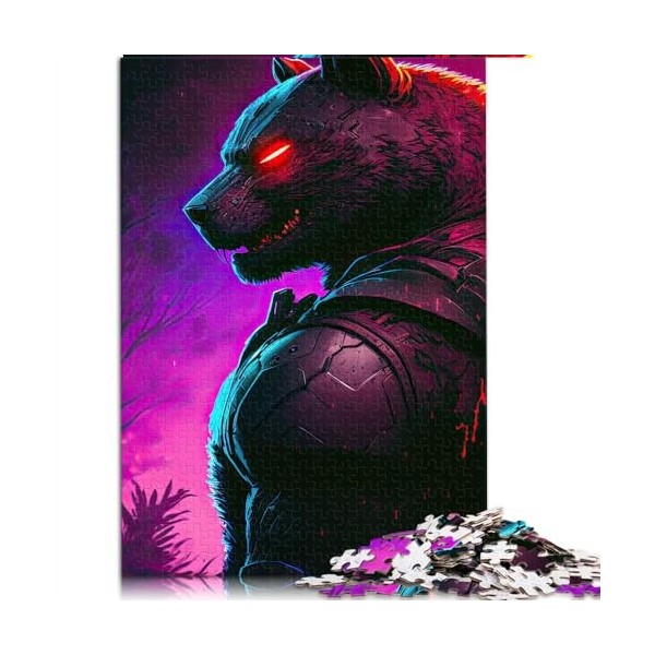 Puzzles pour Adultes Selfies de Chat de Montagne pour Adultes Puzzle de 1000 pièces pour Adultes et Enfants de 12 Ans et Plus