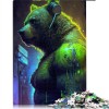 Puzzles pour Adultes Selfies de Chat de Montagne pour Adultes Puzzle de 1000 pièces pour Adultes et Enfants de 12 Ans et Plus