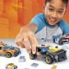 Mega Construx Hot Wheels, jeu de briques de construction avec 4 voitures à construire et 4 figurines, 485 pièces, pour enfant