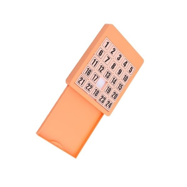 Abaodam Route Huarong numérique Puzzles Amusants pour Adultes Puzzles en Bois scie sauteuse énigmes Puzzle de Chiffres coulis