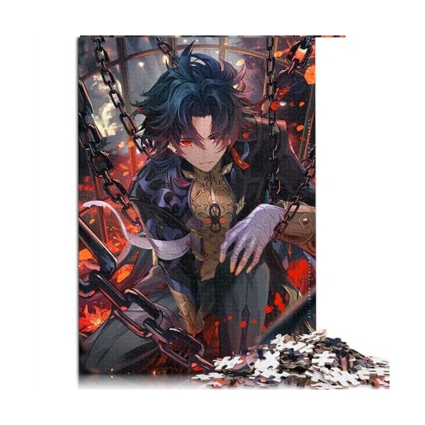 Puzzles pour Adultes Honkai Impact Bronya Zaychik Puzzles pour Adultes 1000 pièces pour Adultes et Enfants de 12 Ans et Plus 