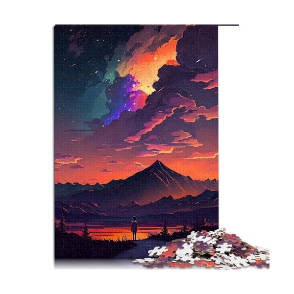 Puzzle Monde Merveilleux 1000 pièces Puzzles pour Adultes Cadeaux pour Adultes Puzzles en cartonjeux Amusants pour la Famille