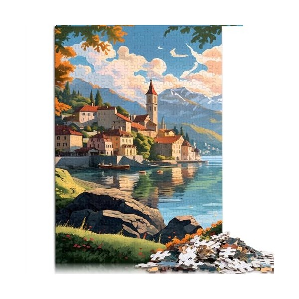 Puzzle Monde Merveilleux 1000 pièces Puzzles pour Adultes Cadeaux pour Adultes Puzzles en cartonjeux Amusants pour la Famille