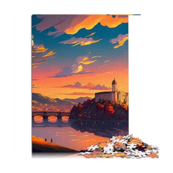 Puzzle Monde Merveilleux 1000 pièces Puzzles pour Adultes Cadeaux pour Adultes Puzzles en cartonjeux Amusants pour la Famille