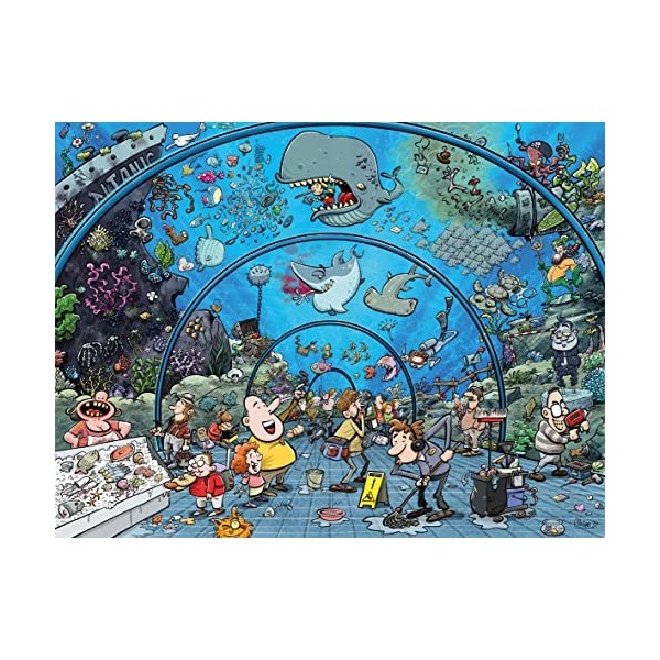 Puzzle Chaos at the Aquarium 1000 pièces - Chaos n°21