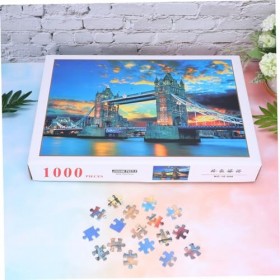 TOYANDONA 1 Jeu Les Jouets denfants Jouets pour Enfants Jeu De Puzzle Paysage Casse-tête Bricolage Jouet Casse-tête Amusant 