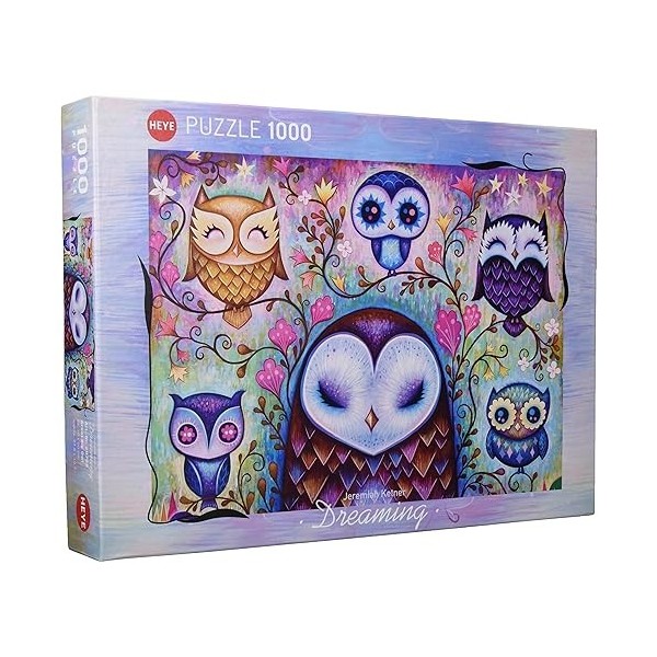 Heye- Puzzle Big Owl 1000 Pièces, 29768