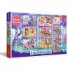 Trefl- Abenteuer der Enchantimals Von 20 BIS 48 Teilen, 10 Sets, für Kinder AB 4 Jahren Boîte à Puzzle, TR90354, Multicolore
