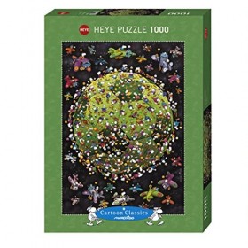 Heye - Heye-29359 - Puzzle Classique - Football - Mordillo - 1000 Pièces