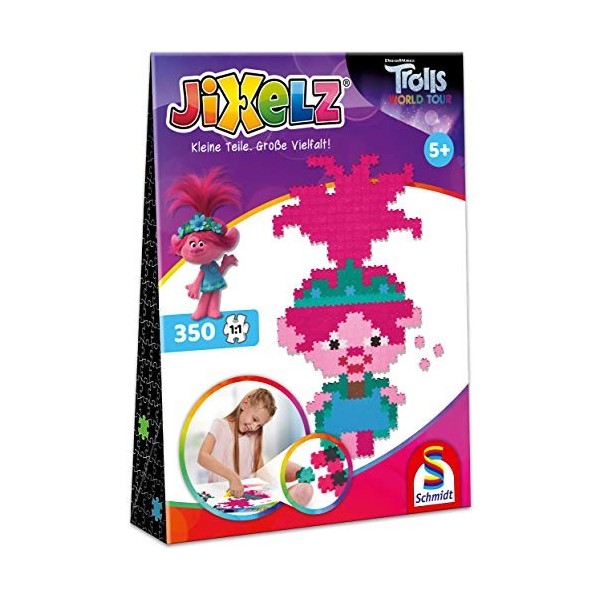 Schmidt Spiele 46111 Jixelz Chien, 350 pièces, Kits de Bricolage pour Enfants, Puzzle pour Enfants