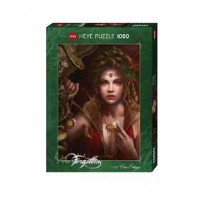 Heye- Puzzle Gold Jewellery 1000 Pièces, HEYE-29614