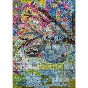 Puzzle 1000 pièces Quilt Art Sloth HEYE