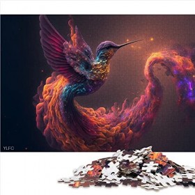 Puzzle 1000 pièces Puzzle Colibri pour Adultes Puzzles en Carton Puzzles pour Adultes Cadeaux Taille 26x38cm 