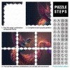 Puzzle 1000 pièces Puzzle Colibri pour Adultes Puzzles en Carton Puzzles pour Adultes Cadeaux Taille 26x38cm 