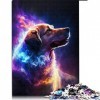 Puzzles pour Adultes 1000 Star Dog Jigsaw Puzzles pour Adultes Puzzles en Carton Jeu éducatif pour Enfant Adulte （Taille 26x3