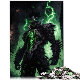 Puzzles Monstre Vert 1000 Pièces pour Adultes et Enfants par Puzzles en Carton Décoration Familiale 26x38cm