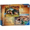 Ravensburger Picturesque Landscapes No.6 Hampshire - Lymington & Swan Green 2X 500 Piece Jigsaw Puzzles for Adults & for Kids