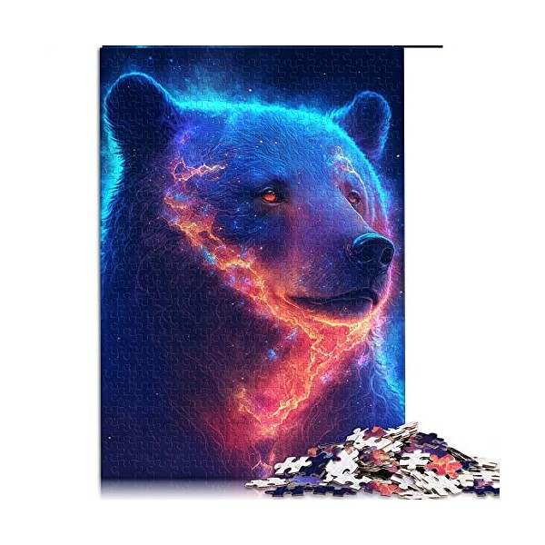 pour Adultes 1000 Pièces Puzzle Cadeaux Jeu Néon Puzzle pour Adultes Puzzles en Carton Puzzles pour Adultes Cadeaux Taille 2