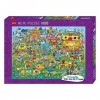 Heye Puzzle 1000 pièces - P. A. M. F. Doodle Village