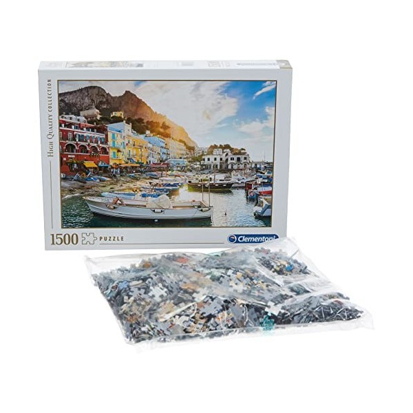 Clementoni, 31678 Puzzle 1500 pieces 84,3 X 59,2 CM CAPRI