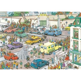 JUMBO Spiele-Jan Van Haasteren geht einkaufen-1000 Teile Jeu de Puzzle, 20028, Multicolore