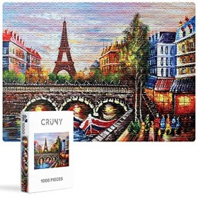 CRUNY Puzzle 1000 Pièces Adultes - Puzzle Zen pour la Détente et Relaxation - Puzzle Adulte 1000 Pièces - Beau Puzzle à Impre