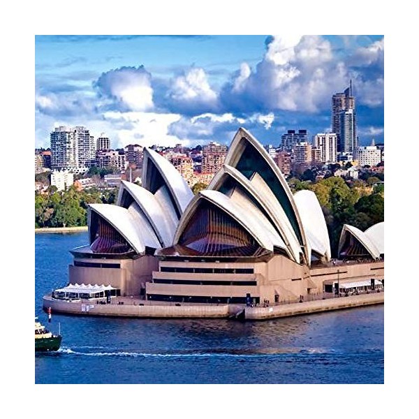 1000 pièces Jigsaw Puzzle pour Adultes Enfants Mini Puzzle Jeu Jouets Cadeau -Sydney Opera House