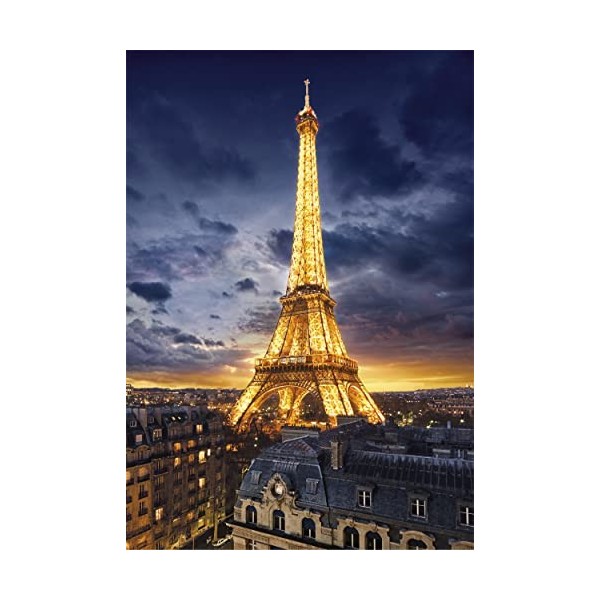 Clementoni Collection Tour Eiffel-1000 Pièces-Puzzle, Divertissement pour Adultes-Fabriqué en Italie, 39703