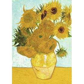 Ravensburger- Puzzle 1000 Pièces Les Tournesols, Van Gogh Adulte, 15805, Multicolore Color