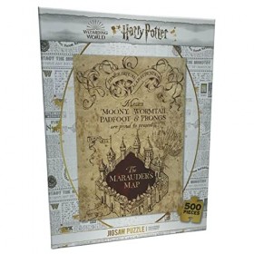 Harry Potter Puzzhp04 carte du maraudeur, puzzle, carte du maraudeur, 500 pièces