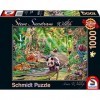 Schmidt Spiele 59962, Asian Wildlife, 1000 Piece Jigsaw Puzzle, Multicolore
